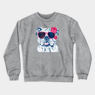 Coolest Bulldog Crewneck Sweatshirt